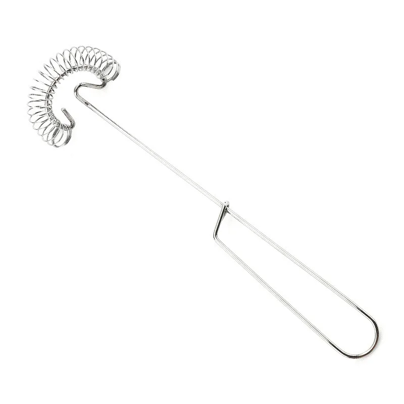 

Stainless Steel Hand Beater Spring Coil Egg Whisk Cream And Dough Mixer Rod Baking Tool