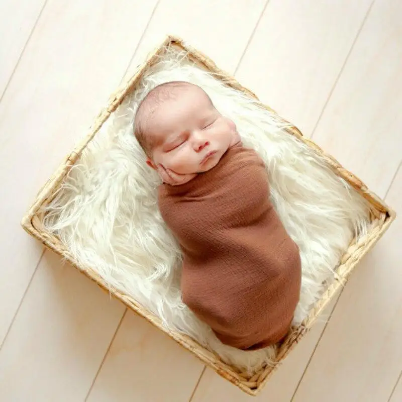 

Одеяло для младенцев Пеленальное Одеяло для младенцев мягкое одеяло из искусственного меха шерстяной коврик фон ковер реквизит для новоро...