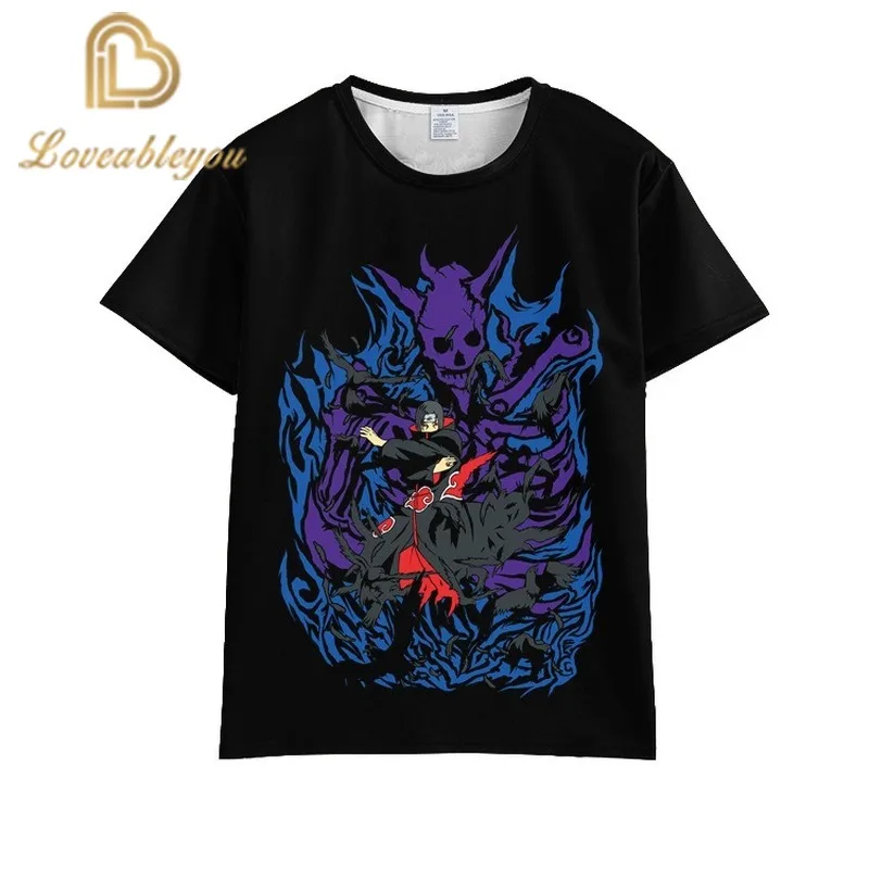 

NARUTO T Shirt Japanese Anime Design T-shirt Fashion Novelty Style Cool Top Tshirt Men Women Pop Tee Tshirts