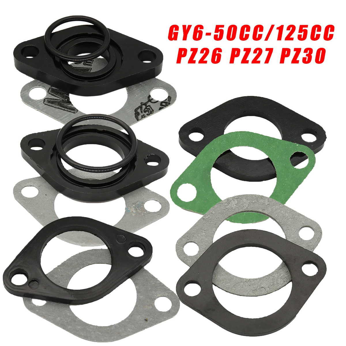 Прокладка для карбюратора GY6 PZ26 PZ27 PZ30 Carb карбюратор двигателя 50cc 125cc 140cc 150cc 160cc