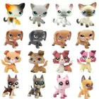 LPS CAT Littlest pet shop, игрушка с короткой шерстью, стоящая собака, Такса, колли, немецкий дог с аксессуарами