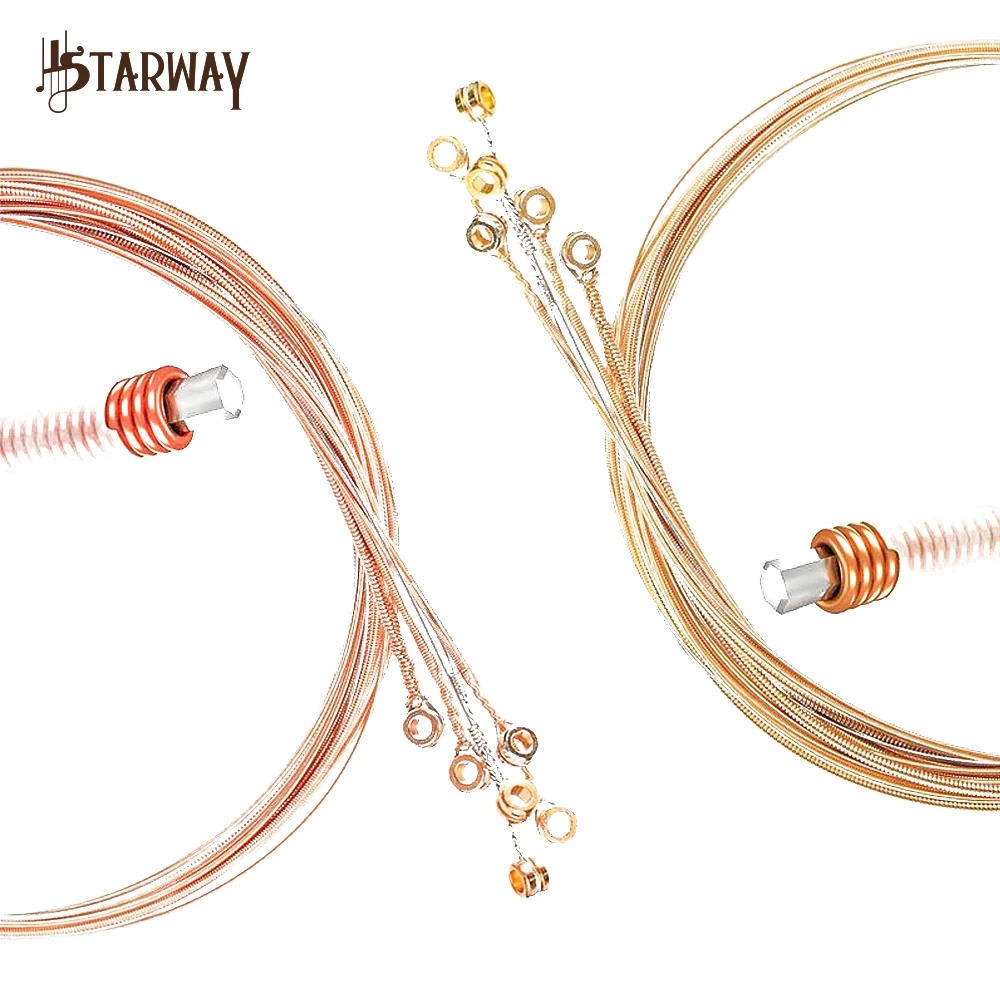 Набор струн STARWAY Starway s216 для классической акустической гитары ФОСФОРНЫЕ