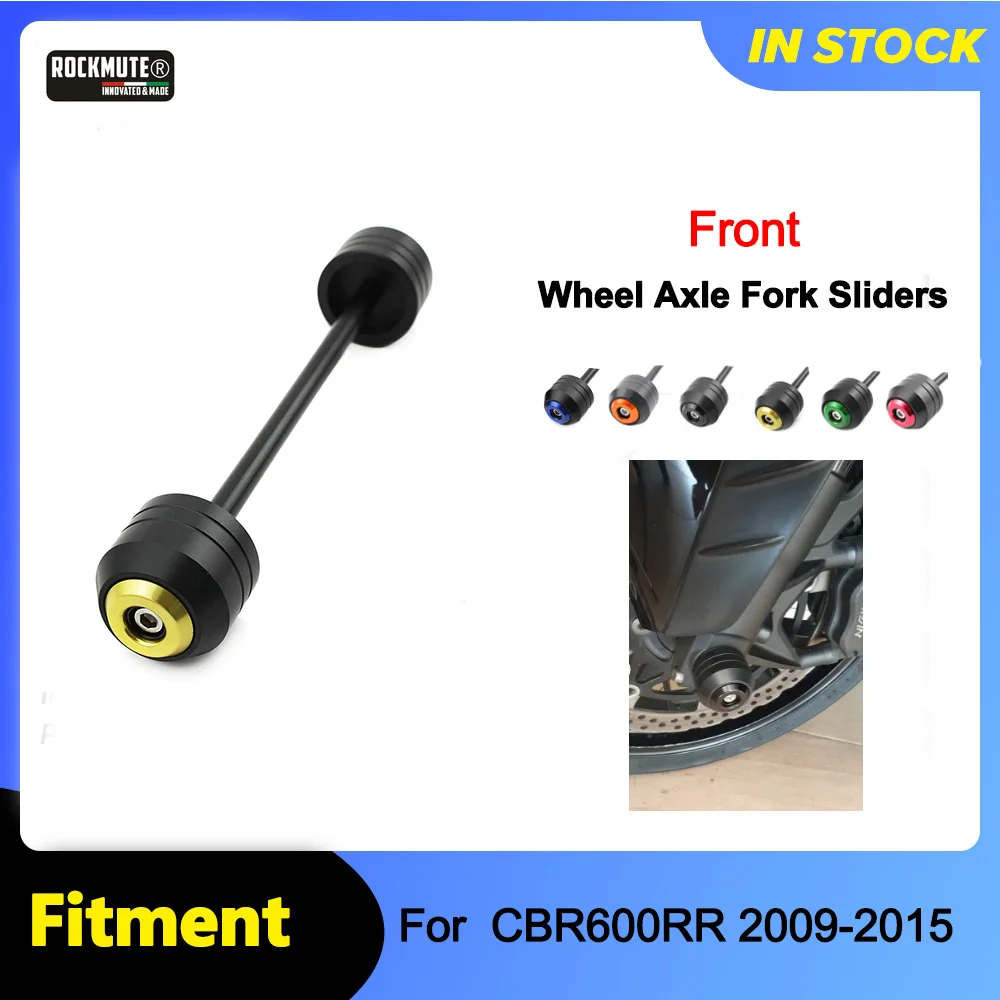 

For HONDA CBR600RR 2009-2015 Motorcycle POM Aluminum Front Rear Axle Fork Wheel Sliders Falling Protection