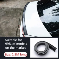 universal spoiler 1 5m car styling 5d carbon fiber spoilers diy refit spoiler for mercedes benz a180 a200 a260 w203 w210 w211