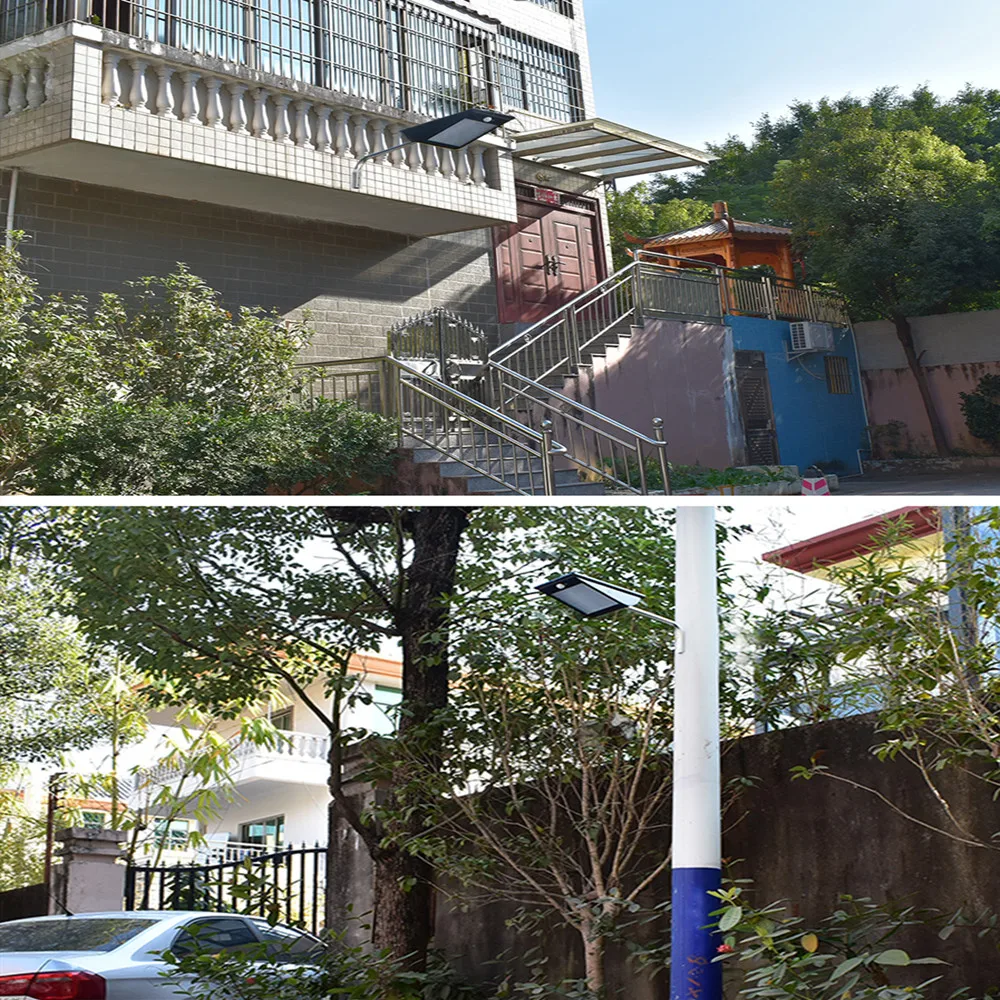 

Solar Night Light Strong Light Power Outdoor IP65 1000 Lumen 81 /110 Leds Solar Street Light Motion Sensor Solar Lamps