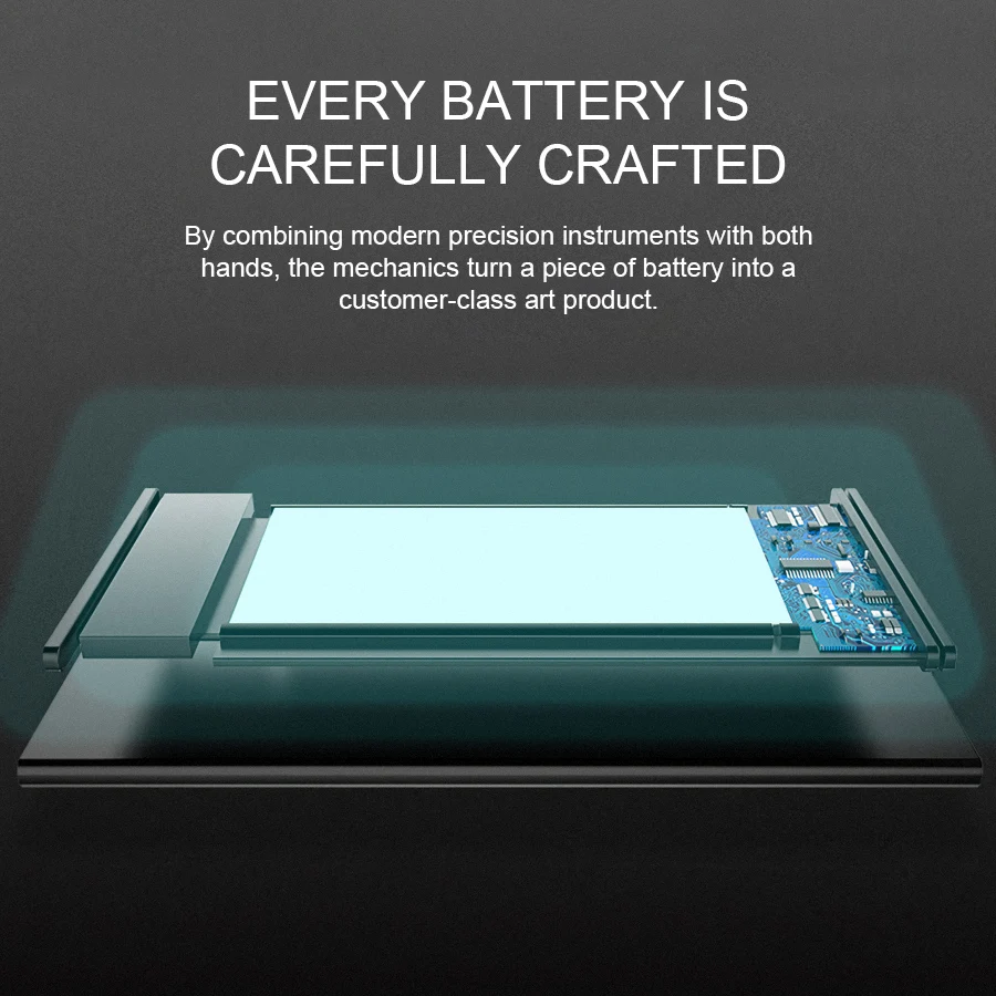 Аккумулятор PINZHENG для iPhone 5S, 7, 8 Plus, реальная емкость, сменные батареи для iPhone 5S, 7, 8 Plus