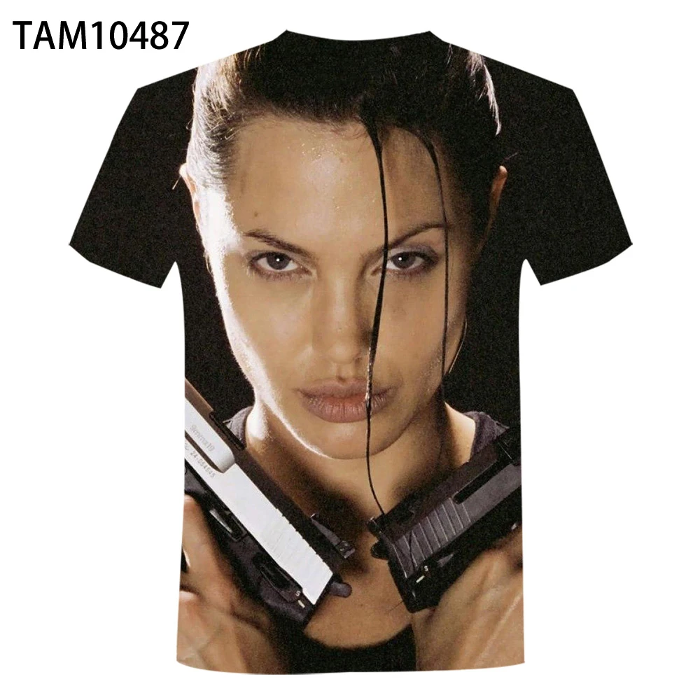 Футболка мужская и женская с 3D-принтом гробница | Мужская одежда