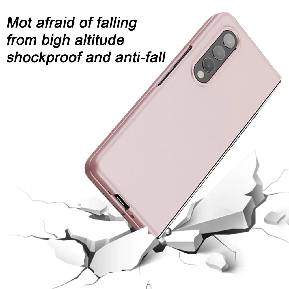 Phone Case For Samsung Galaxy Z Fold 3/W22 Shock Absorption Smartphone Protective Cover 3 | Мобильные телефоны и