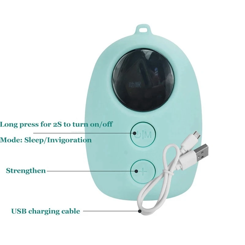 

Microcurrent Sleep Aid Instrument USB Charging Sleep Device Hypnosis High Pressure Relief Massage Sleep Aid