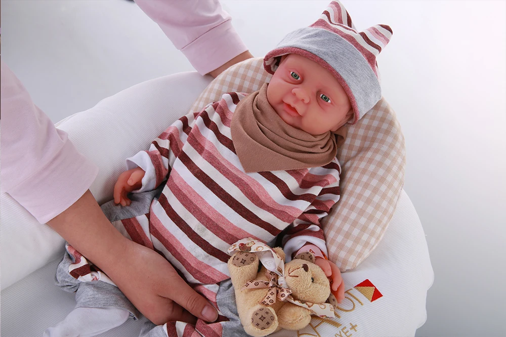 IVITA WG1502 силиконовая девочка глаза Opend может принимать соска в рот Reborn Baby Doll Реалистичная живая искусственная игрушка для детей