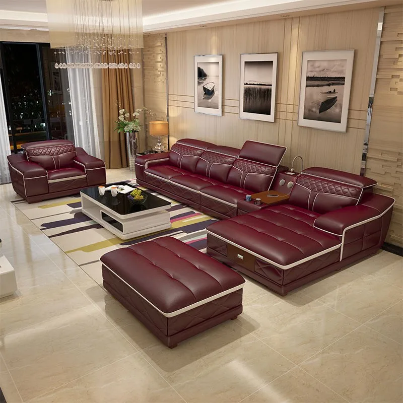 Modern Style New Design Living Room Leather Sofa Wholesale Price | Sofas