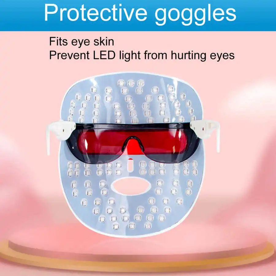 

Electric LED Light Photon Therapy Machine 7 Colors Light Facial Mask Face Skin Rejuvenation Tightening Brighten Beauty Device