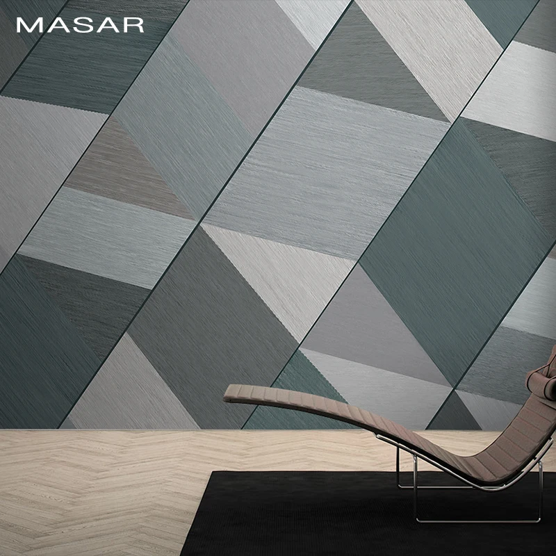 Геометрический узор MASAR цветной коллаж обои для гостиной фоновые геометрические