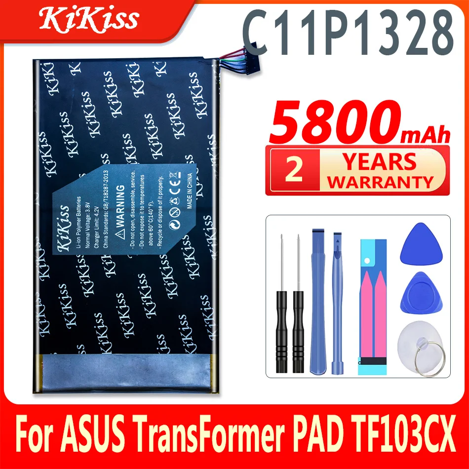 

Аккумулятор C11P1328 на 5800 мА · ч для ASUS Transformer PAD TF103C TF103CX TF103CG K010 K018