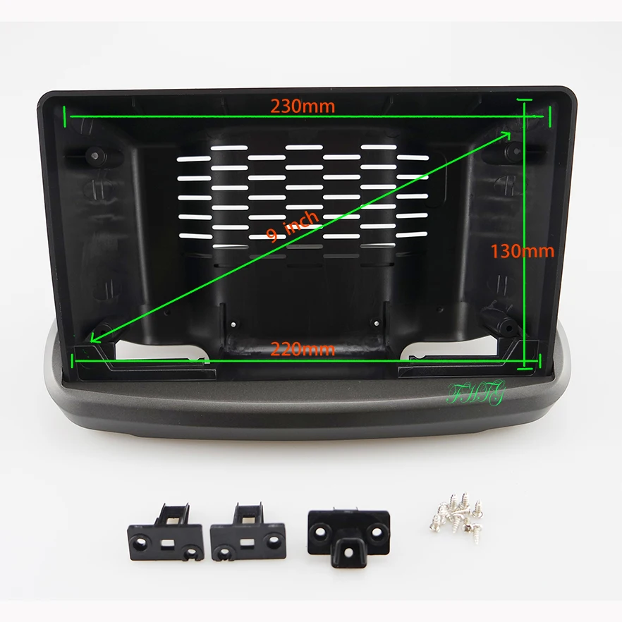 

9-дюймовая Автомобильная аудиорамка, панель GPS-навигатора, автомобильная dvd-панель, пластиковая рамка, подходит для GREAT WALL WEY/HYUNDAI