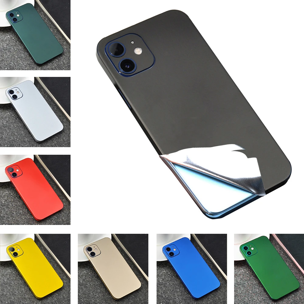 Ледяная поверхность для iPhone 7 8 X XS XR задняя пленка тонкая защита экрана защитные