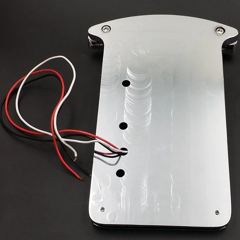 

Chrome Flat Side Mount License Plate Bracket with LED Tail Brake Light for Suzuki Honda Kawasaki Yamaha V-Star Vstar 950