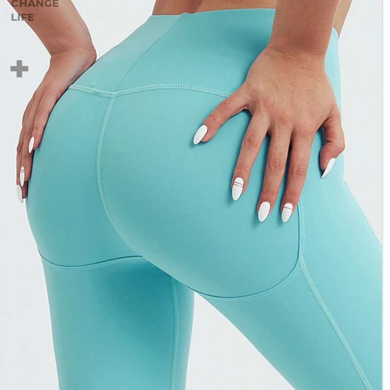 

Однотонные женские штаны для йоги, велосипедные и беговые трико, брюки для фитнеса, леггинсы с высокой талией, одежда для фитнеса, женские бр...