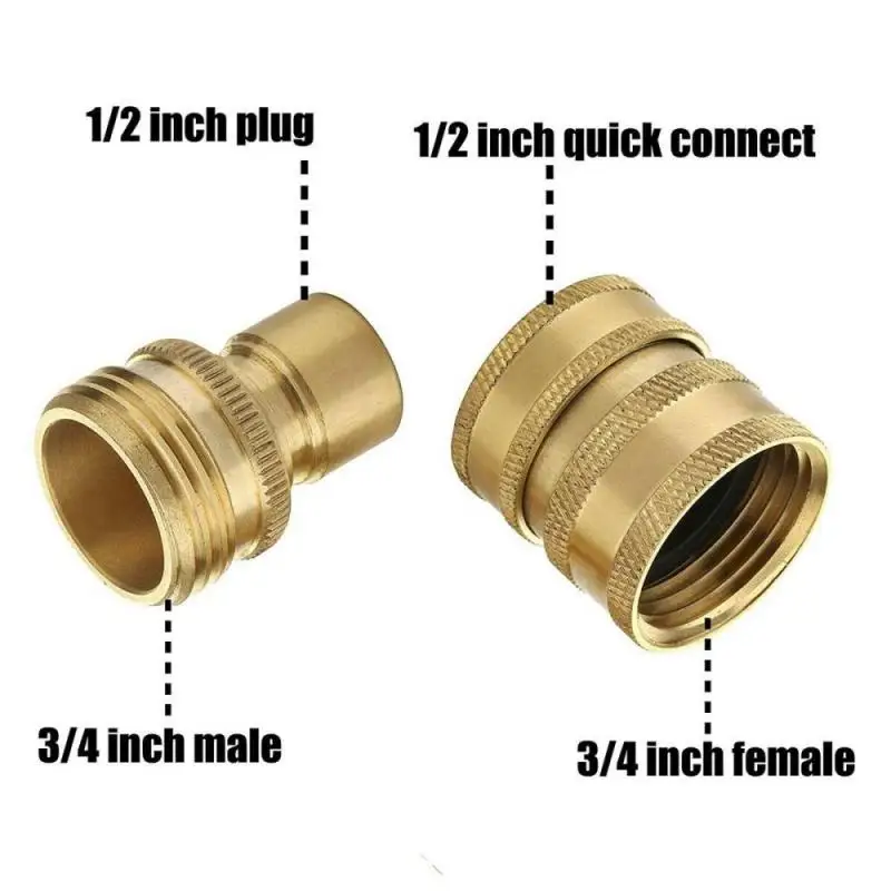 

8-piece Set Of High Pressure Washer Joint Connector Adapter Kit For M22 Interface Pressure Washer Adapter