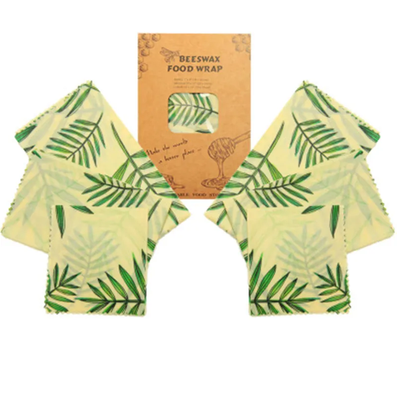 Многоразовая обертка для хранения пчелиного воска Zero Waste пищевая бумага