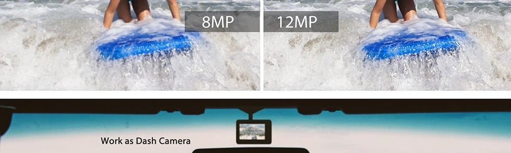 WIMIUS 4K Ultra HD спортивная экшн-камера WiFi 170D уличная спортивная камера Экшн-камера 40 м водонепроницаемая видео запись камеры для шлемов