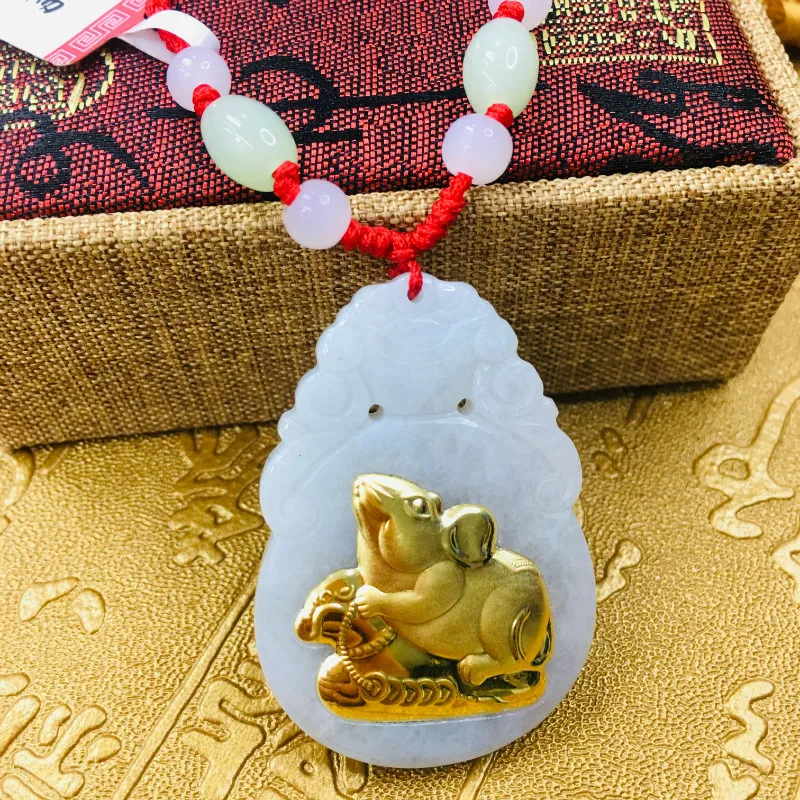 SSend сертификат большая секция натурального бирманского нефрита