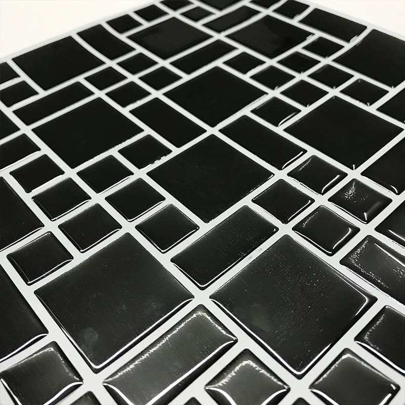 10 шт. самоклеящаяся мозаичная настенная плитка наклейка Backsplash Сделай Сам декор