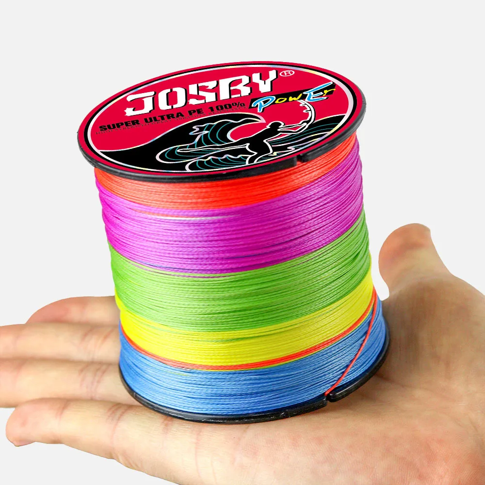 Плетеная рыболовная леска JOSBY 8 нитей 500/300/200/150/100 м|Рыболовные лески| |