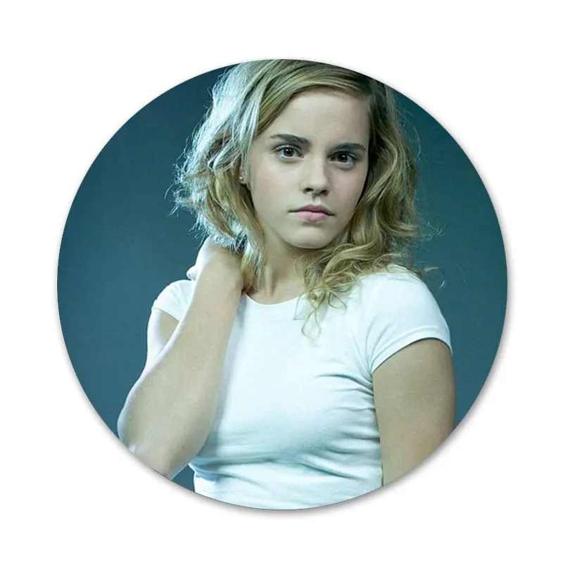 

Emma Watson Badge Brooch Pin Accessories For Clothes Backpack Decoration gift