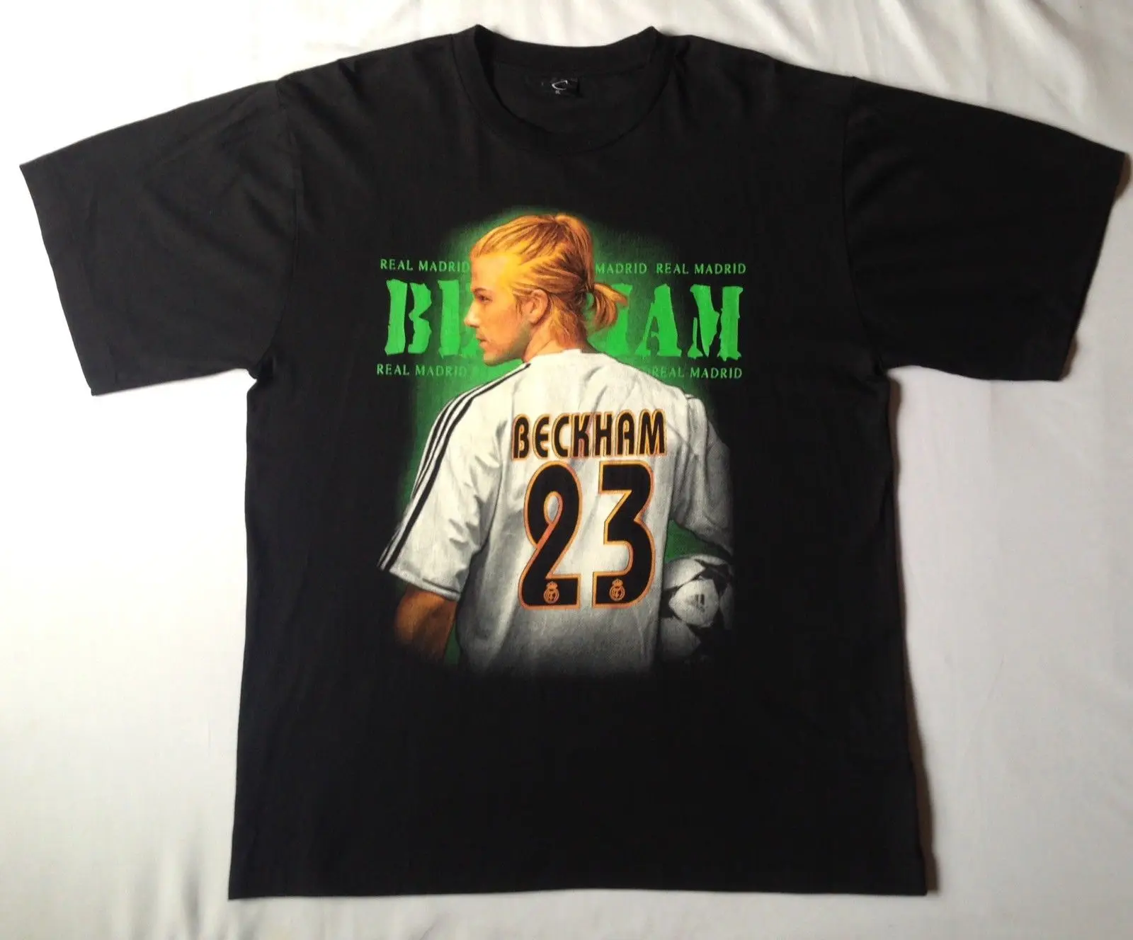 Футболка Дэвид Бекхэм размер XL редкий футбол крутая Повседневная футболка