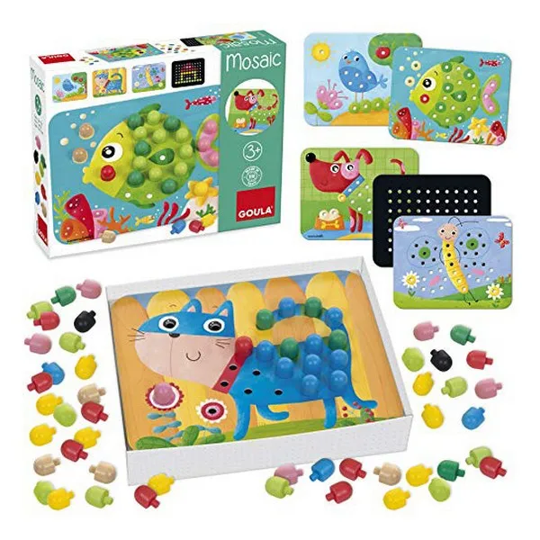 Образовательная игра Diset Mosaic Wood (3 + года) | Игрушки и хобби
