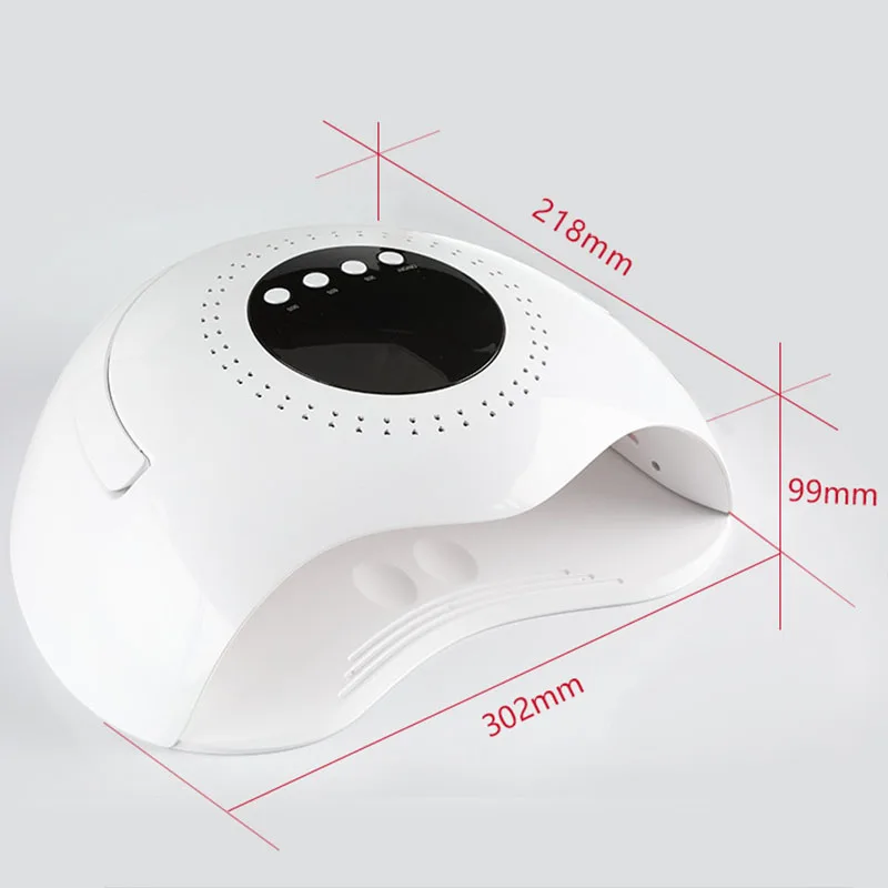 

20000mAh Rechargeable Red Light Nail Lamp 120W Cordless Nails Dryer LED Phototherapy Light Pedicure Light Wireless Nail UV Lamp