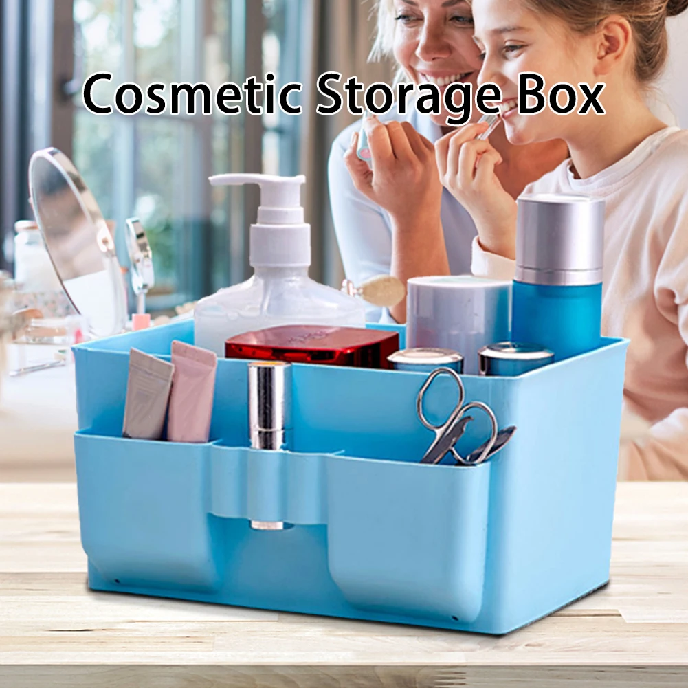 Plastic Makeup Storage Box Cosmetics Desk Office Skincare Case Lipstick Sundries Jewelry Organizer | Дом и сад