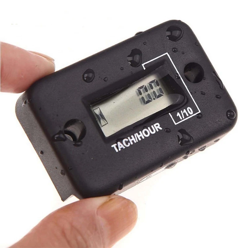 

Motorcycle Hour Meter With battery Timer With Inductive Moto digital moto jet ski Timer Accumulator Digital working Gauge