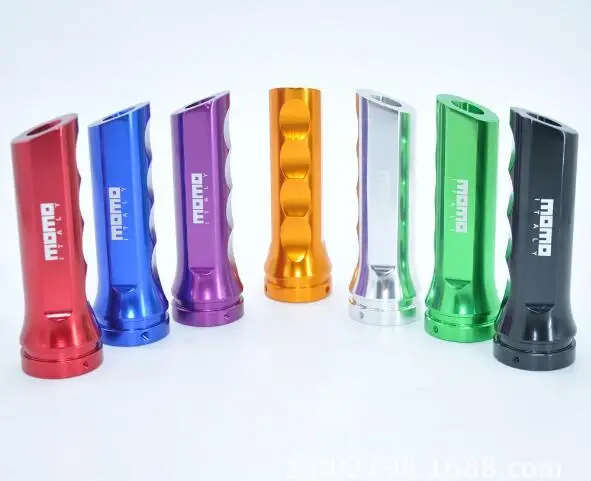 Черный Универсальный ручной тормоз рукав алюминиевого сплава ручка крышка