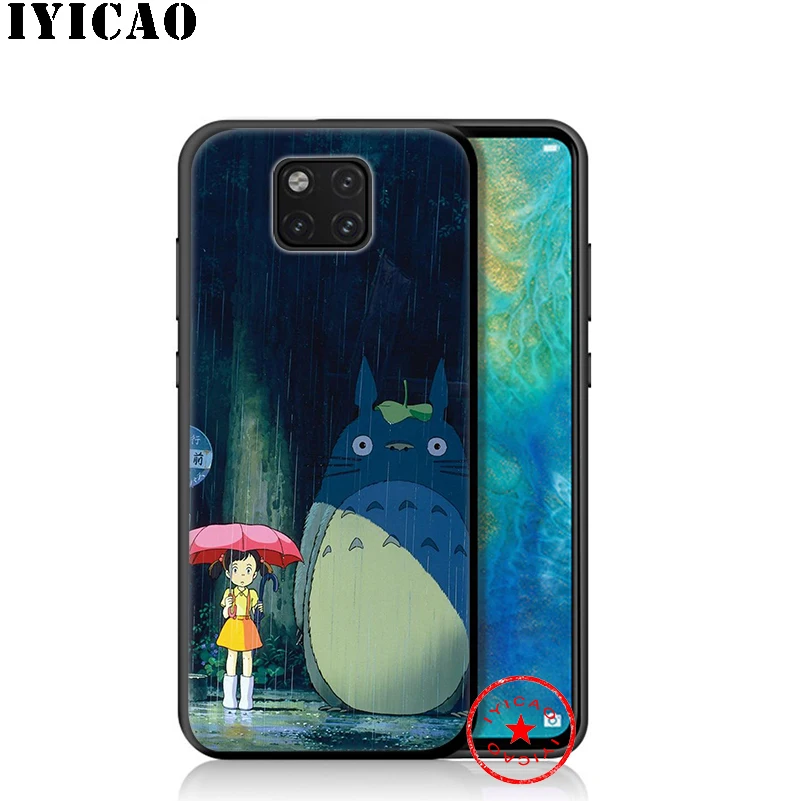 IYICAO My Neighbor Totoro Soft Case for Huawei P30 P20 P10 P9 P8 P Smart Z Plus 2019 Lite Pro 2018 2017 2016 TPU |