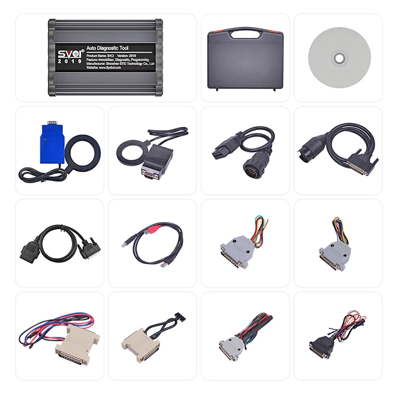 Автомобильный диагностический инструмент SVCI 2019 2020 OBD2 сканер ключевой