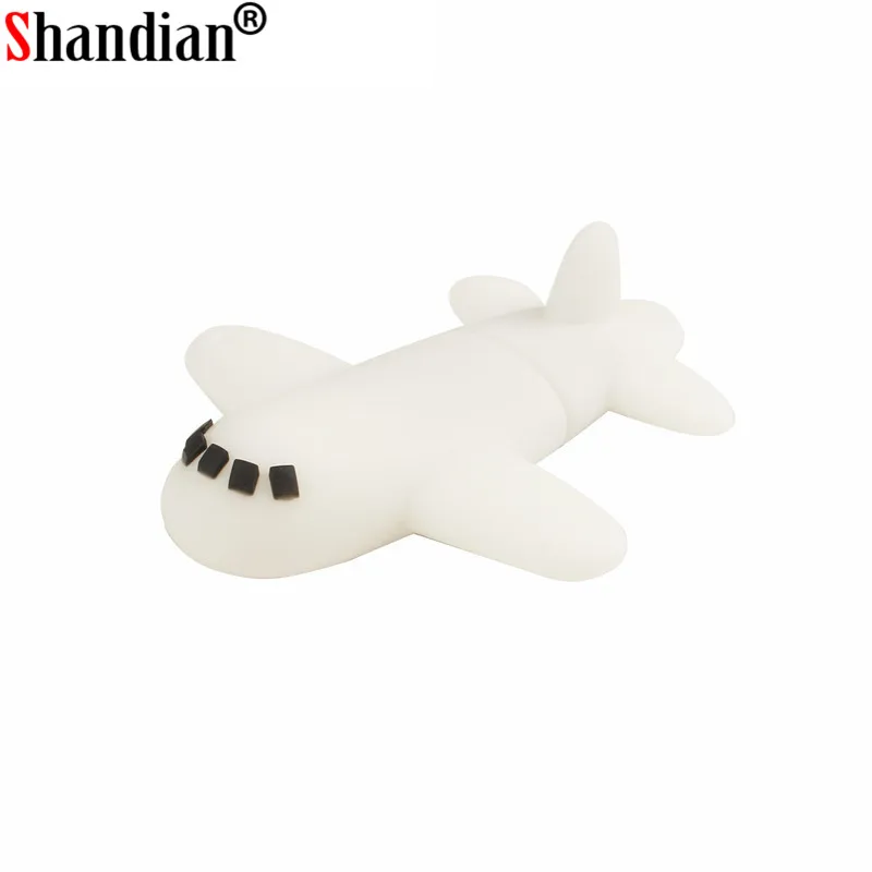 Флэш накопитель SHANDIAN с рисунком из мультфильма Airliner USB2.0 4 ГБ 8 16 32 64 128 оптовая