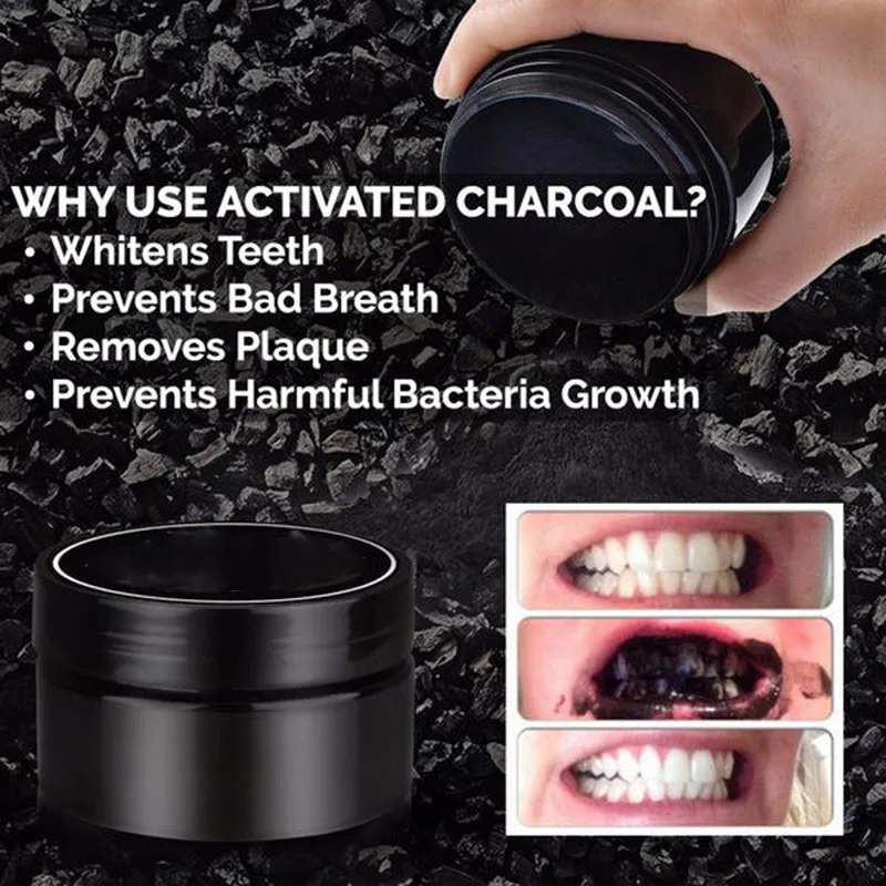 30 г отбеливания зубов порошок Премиум активированный бамбуковый уголь