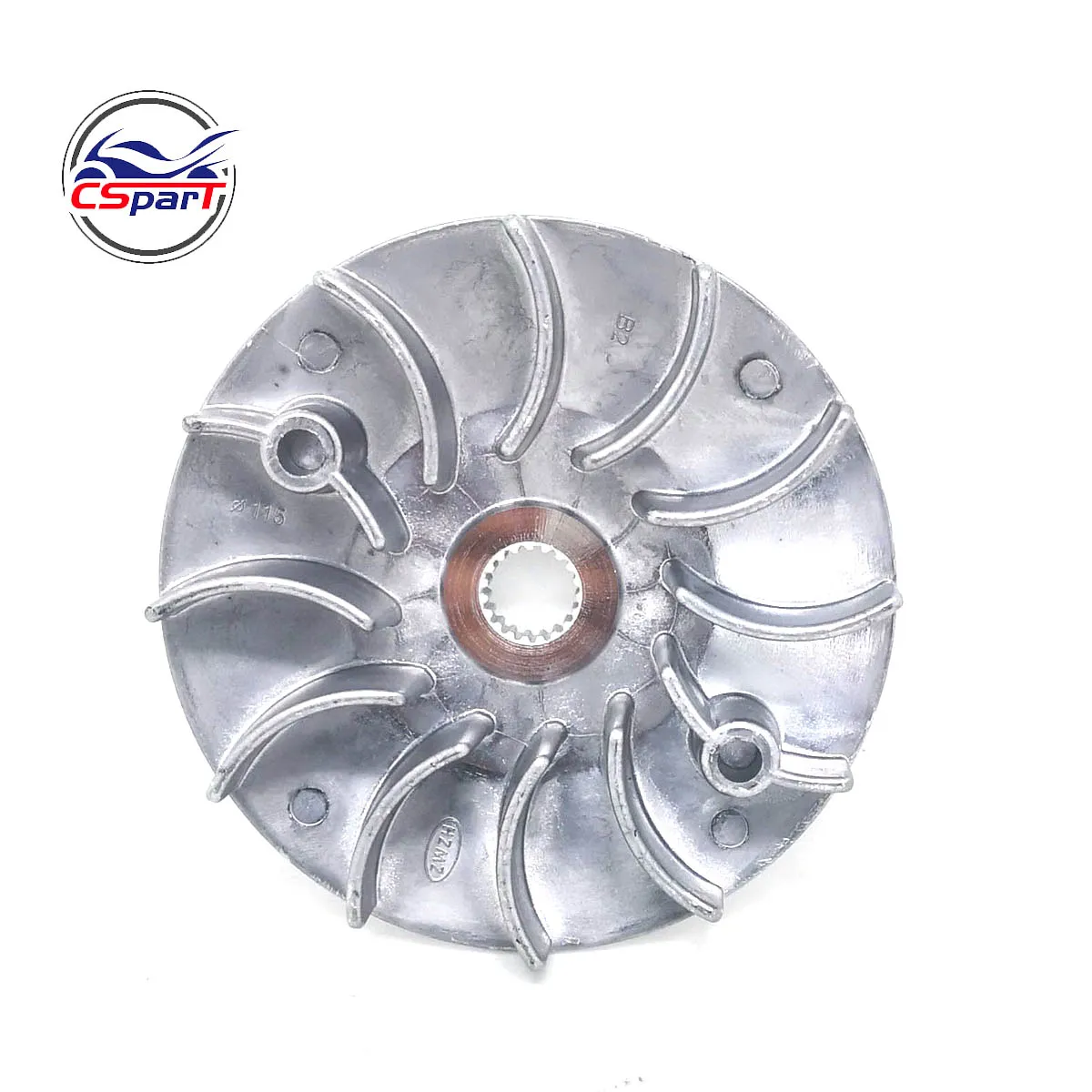 Фото 115 мм 19T CVT производительный вариатор вентилятор GY6 125CC 150CC 152QMI 157QMJ Baja Baotian Kazuma детали для багги ATV скутера №2