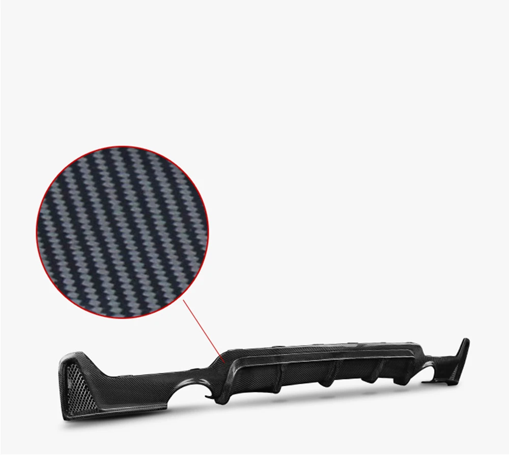 Body Kit For BMW F32 F33 F36 4 Series M Sport 2014-2020 ABS Carbon Fiber Look Rear Diffuser Splitter+Front Spoiler Bumper Lip | Автомобили