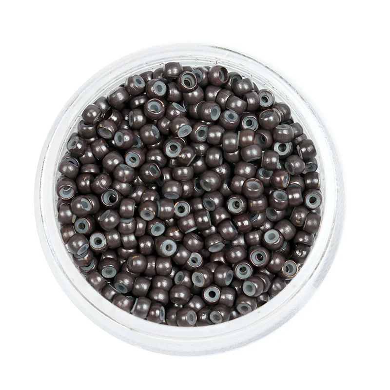 

1000pcs/bottle 3.0mm Silicone Nano Beads for Nano Rings Hair Extensions