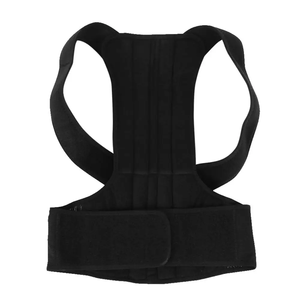 

Adjustable Adult Corset Back Posture Corrector Therapy Shoulder Lumbar Brace Spine Support Belt Posture Correction