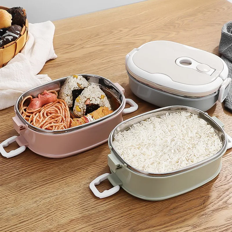 IVYSHION изолированный контейнер для ланча 3/4-Tier Портативный Bento box Штабелируемый