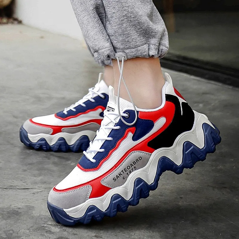 

2021 spring new men's outdoor running sports shoes lightweight breathable student shoes fashion men's street casual shoes39-45