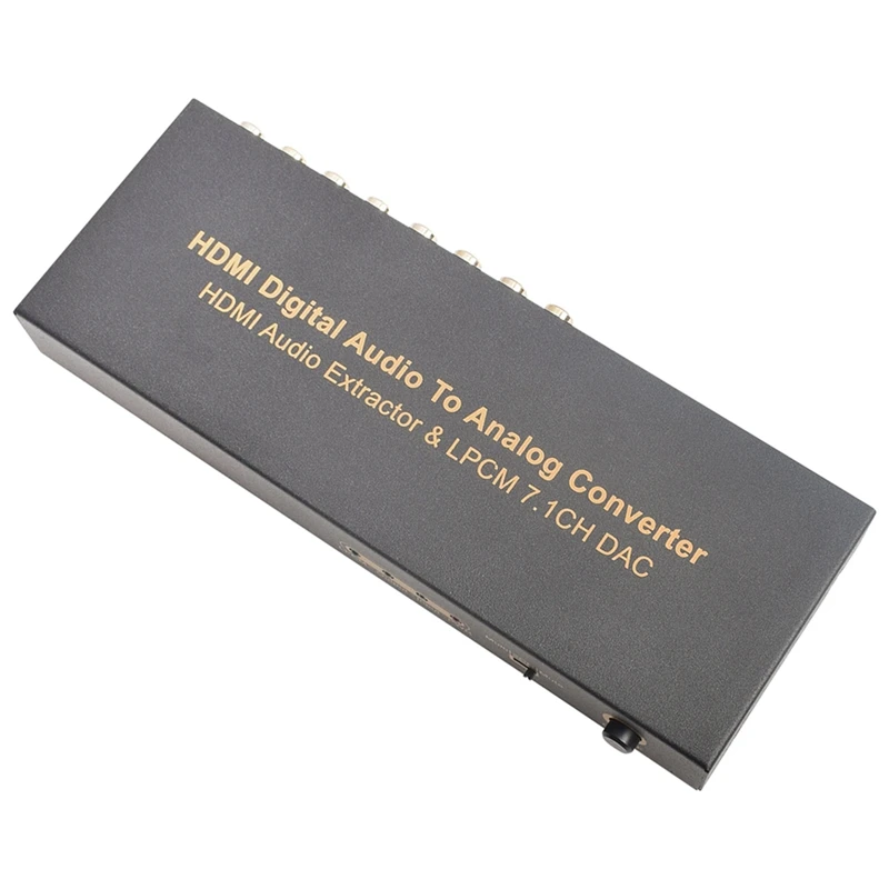 HDMI в оптический цифро аналоговый аудио экстрактор 7.1Ch конвертер LPCM DAC 7 1 канальный