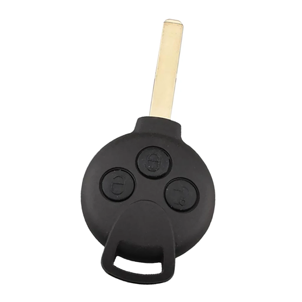 Автомобильный 3 кнопочный дистанционный брелок 434 МГц с чипом 7941 для Smart Fortwo 451 07