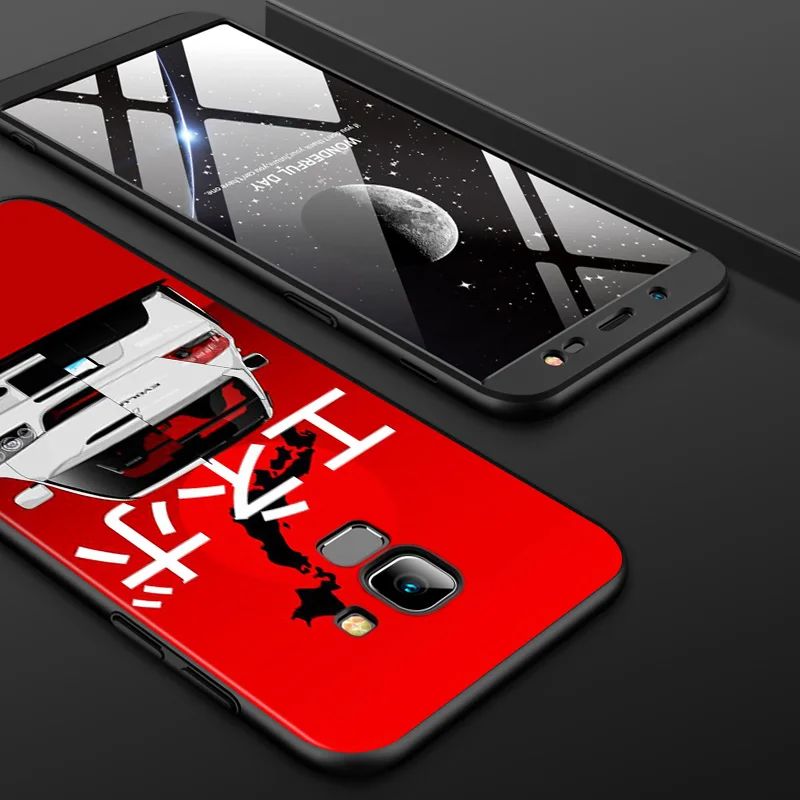 

Cartoon Fashion Sports Car For Samsung Galaxy J8 J7 Duo J6 J5 Prime J4 Plus J3 J2 Core Black Phone Case