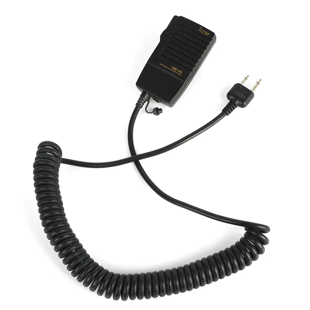 Новый для BMW ICOM HM 46 угол Тип SP/Mic w/разъем наушников IC V8 V82 V85 V80|Запчасти и аксессуары