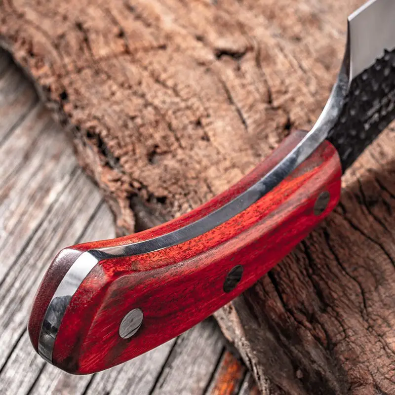 Измельчитель кухонный нож Scimitar уличный для убоя рыбы кожаный кемпинга и